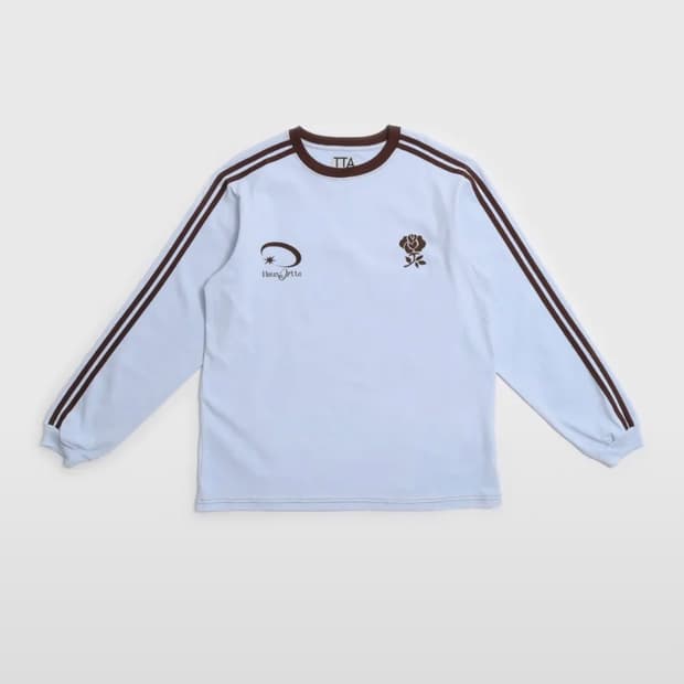 [정가7만] 토우토우아카이브 하우스플라킹 프린트 롱슬리브 티셔츠 킨스카이