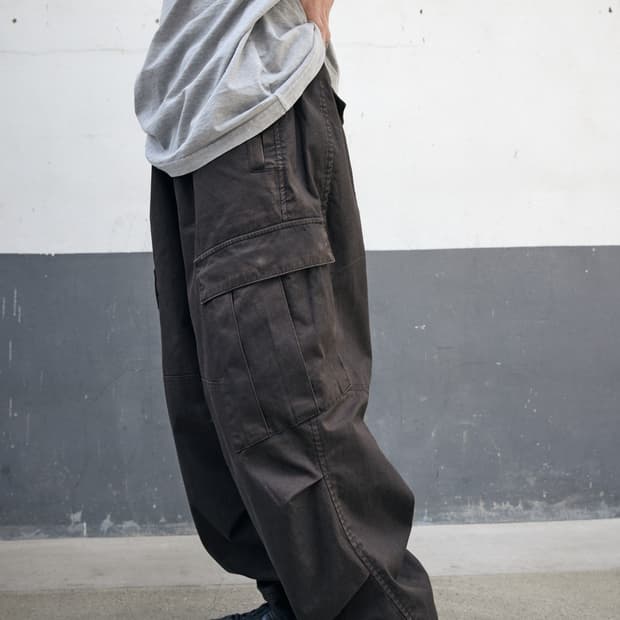 해칭룸 밀 팬츠 CPN 블랙 4size