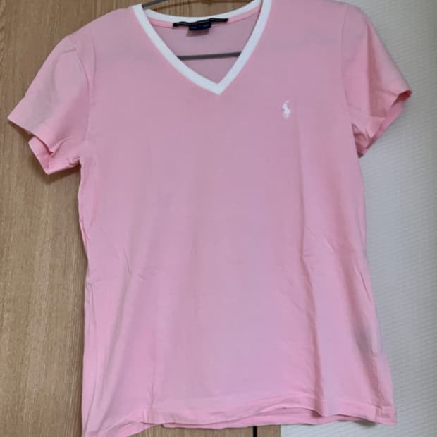 폴로 반팔 티셔츠 핑크