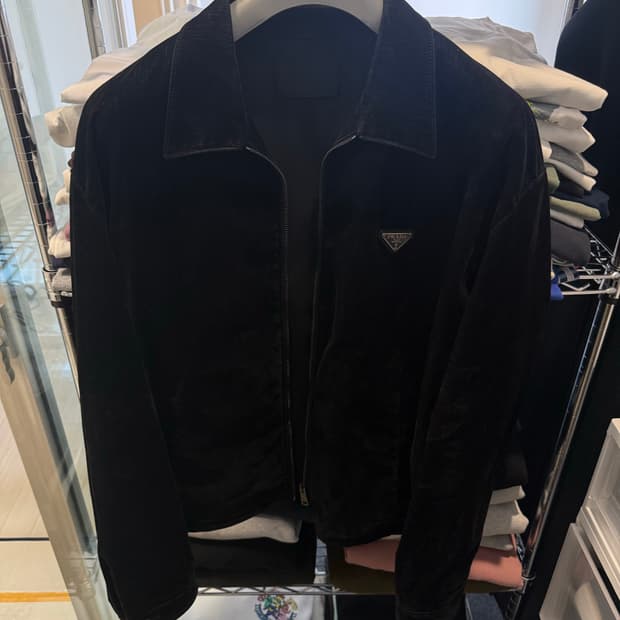 프라다 벨벳자켓