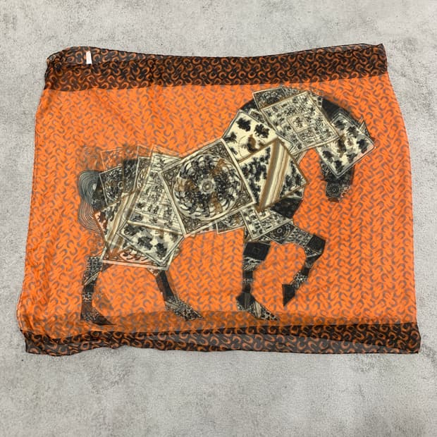 에르메스 실크 스카프