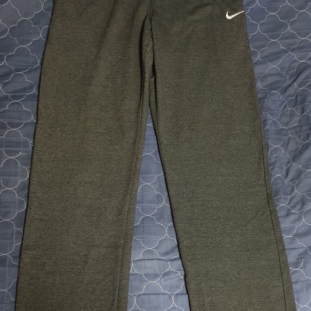 나이키 00s FIT DRY 솔스우시 스트레이트 스웨트 팬츠 차콜(XL)