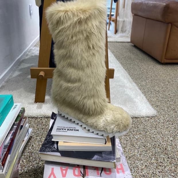 오들리워크샵 투웨이 퍼부츠 L