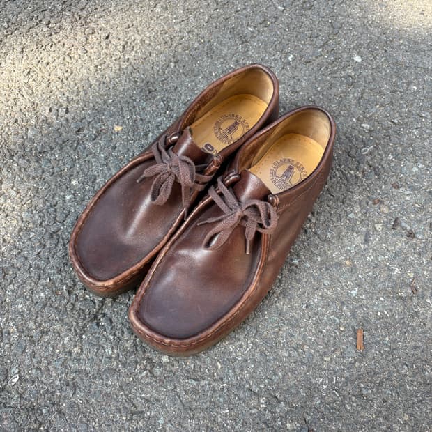 Clarks 클락스 브라운 왈라비 로퍼 (255)