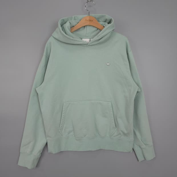 아디다스 Adidas 프리미엄 오가닉 코튼 후디 민트 M