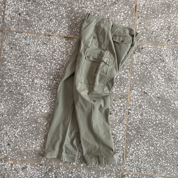 90-00s 올드 슈프림 카고 팬츠