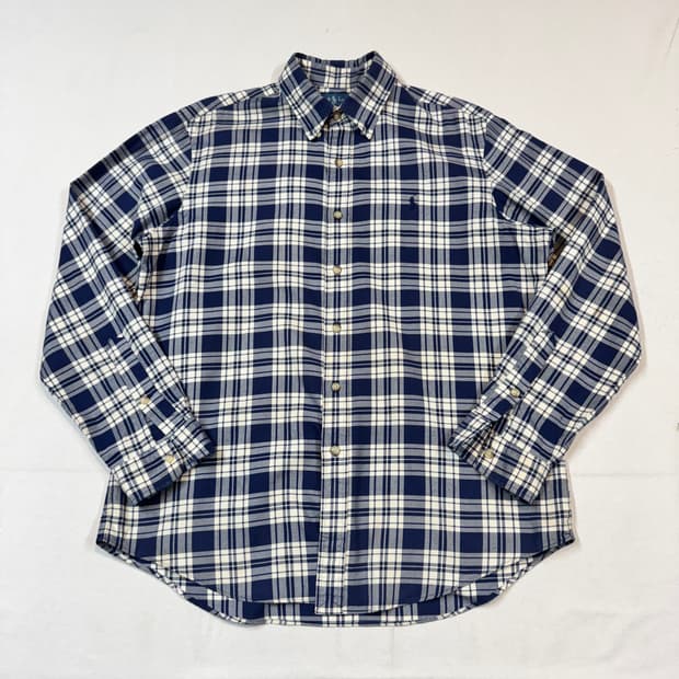 L) 폴로 랄프로렌 클래식 체크 코튼 셔츠