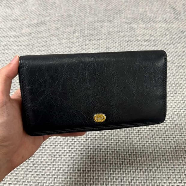 구찌 GG 인터로킹 모르페우스 장지갑