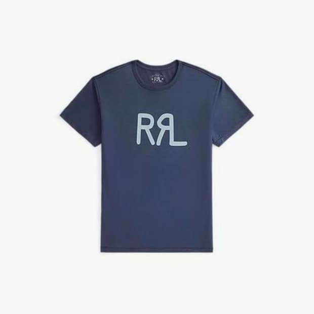 RRL 로고 저지 티셔츠 L