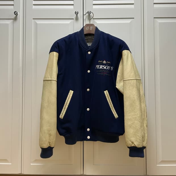 빈티지 스타디움 점퍼 100