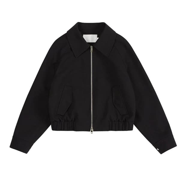 드로우핏우먼 울 레글런 크롭 블루종 S