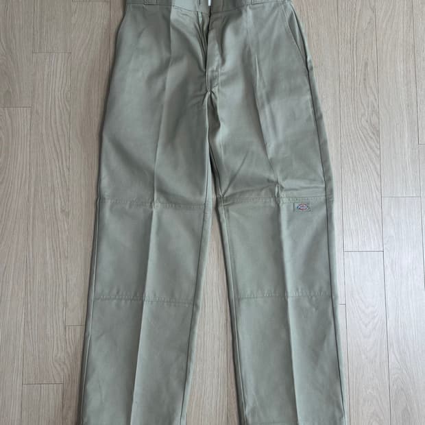 디키즈 더블니 루즈핏 워크팬츠 (카키)