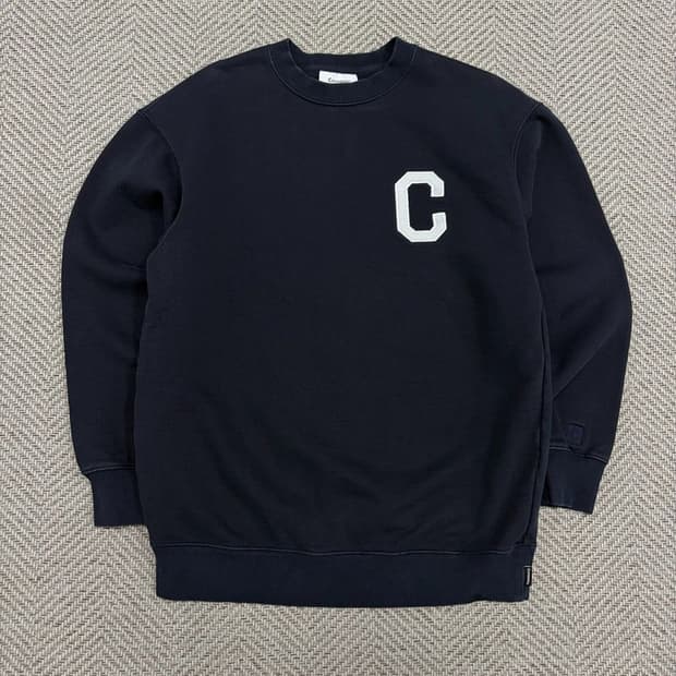 커버낫 배이직 로고 맨투맨 v3041