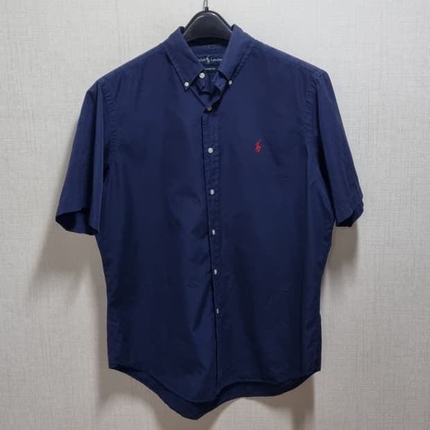 폴로 랄프로렌 네이비 반팔 셔츠