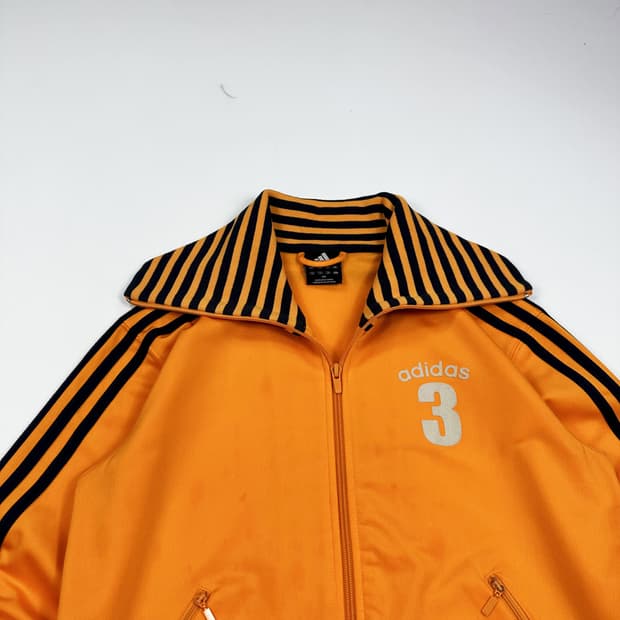 아디다스 오리지널 넘버3 오렌지 트랙탑 져지 (L 여성추천)