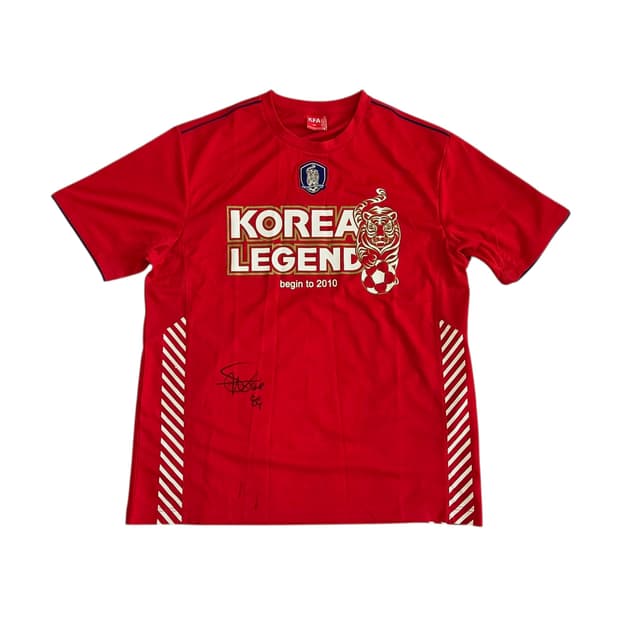 KFA 2010 월드컵 응원 붉은악마 사인 티셔츠