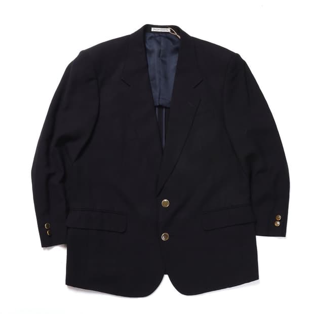 Yves Saint Laurent Wool 2B Blazer