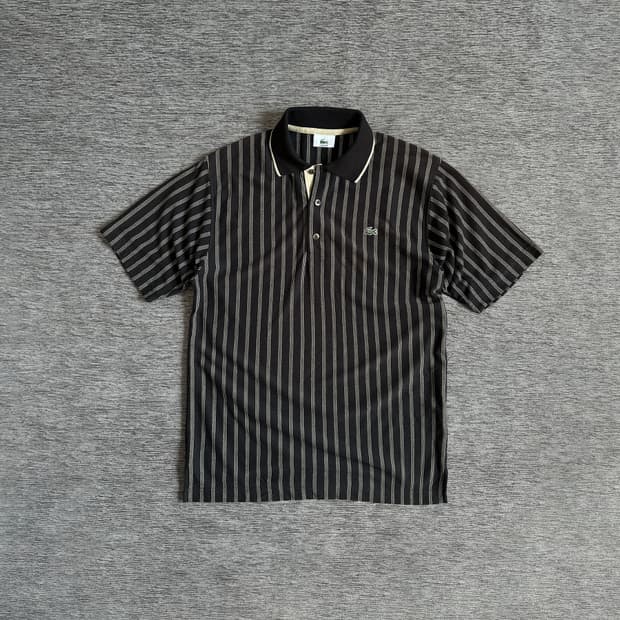Lacoste 스트라이프 피케 카라티