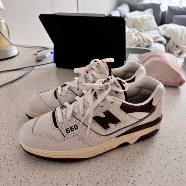 에임레온도로 뉴발란스 550 브라운 285