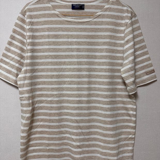 (탭만뗀 새제품) 세인트 제임스 스트라이프 티셔츠 L