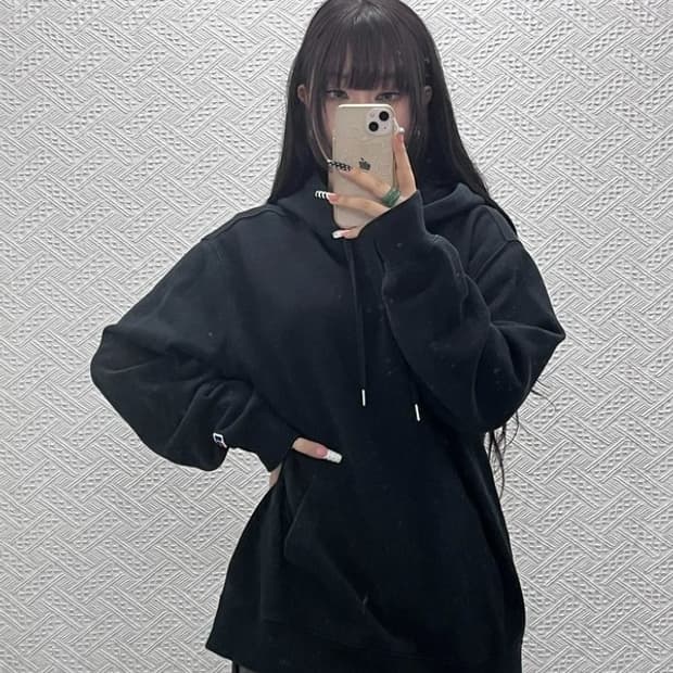 러셀 올드스쿨 빈티지 캐주얼 오버핏 후드티 XL C10477