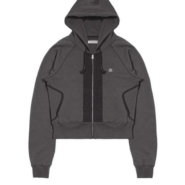 스마트어반유즈풀(코이세이오) 퍼커링 후드집업 차콜