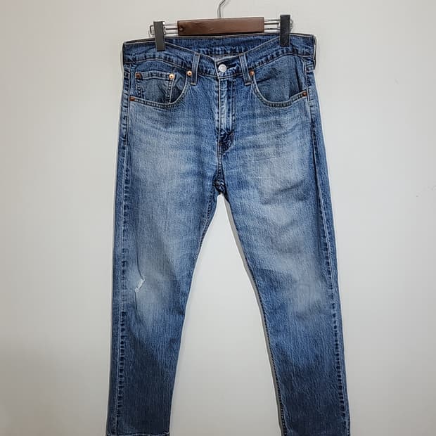 (31) 리바이스 502 청바지 연청 데님팬츠 스판 145주년판 