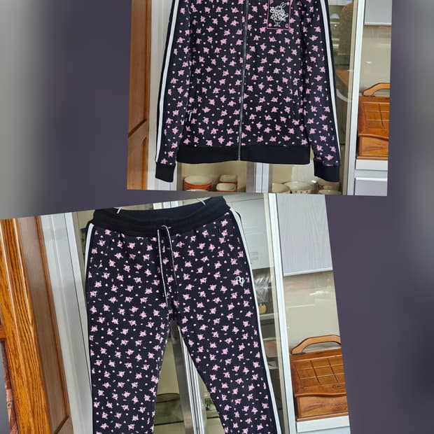 95[정품] 파리게이츠 골프웨어여성 트레이닝 셋업 세트 (21년 모델)