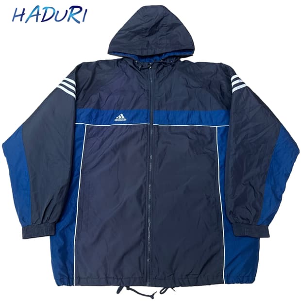 아디다스 00s 백로고 차콜그레이누빔점퍼 110