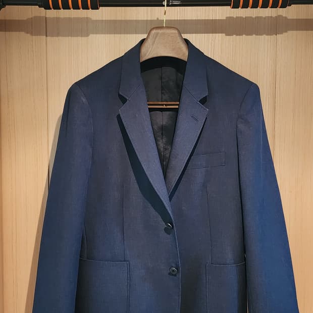 유니클로&르메르 연네이비 테일러드 자켓 M