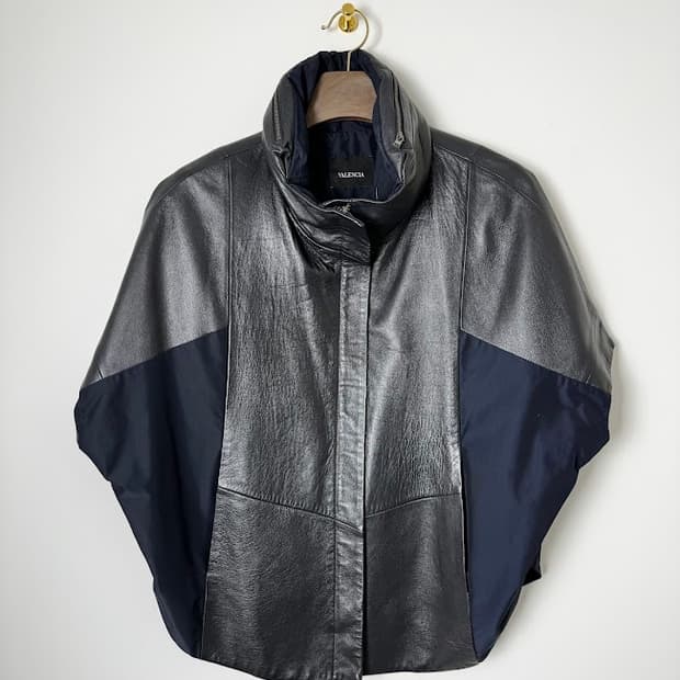 발렌시아 가죽자켓 