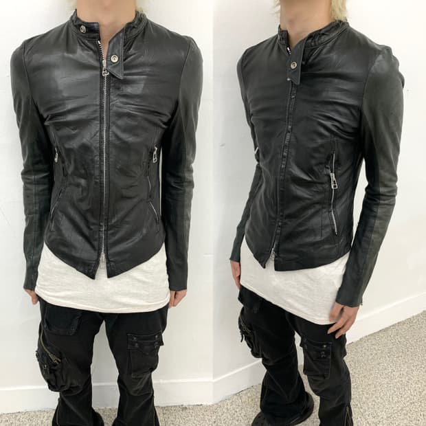 Ekam single leather jacket  
