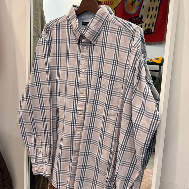 Tommy Hilfiger 타미힐피거 체크 셔츠
