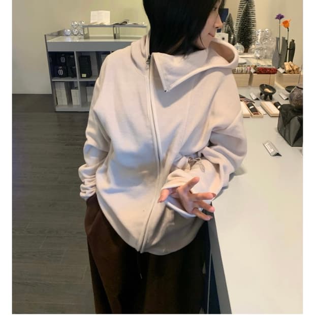 104갤러리 WARMER FLEECE HOODIE