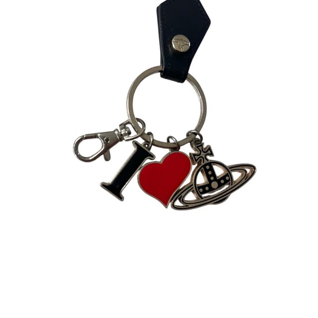 비비안웨스트우드 orb 하트 키링