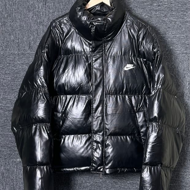 나이키 여성 써마핏 블랙 패딩 M