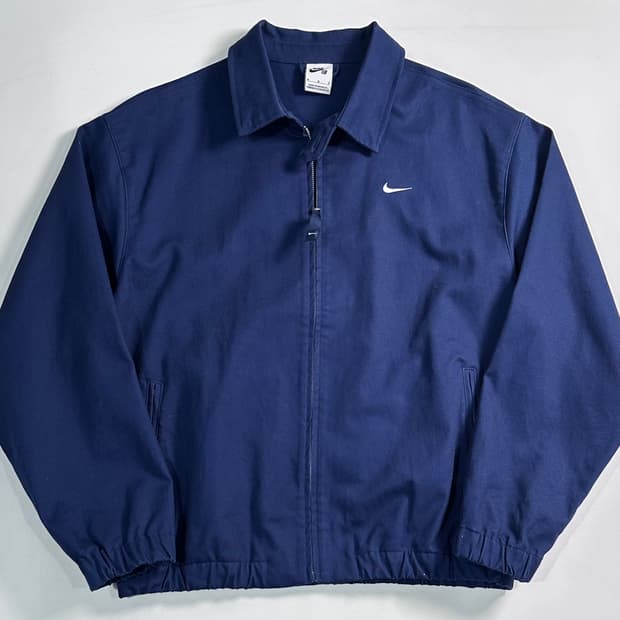 나이키SB 코튼 블루종 자켓  