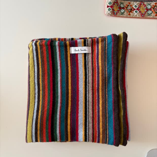 폴스미스 멀티컬러 머플러