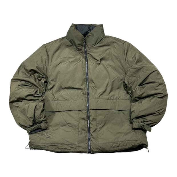 ✨ (바배) 플랙 리버시블 카키 블랙 덕다운 패딩 