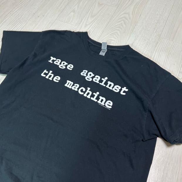 [XL] RATM 레이지 어게인스트 더 머신 밴드티