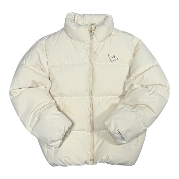 ✨ (바배) 와릿이즌 마곤 덕다운 크림 숏 패딩 