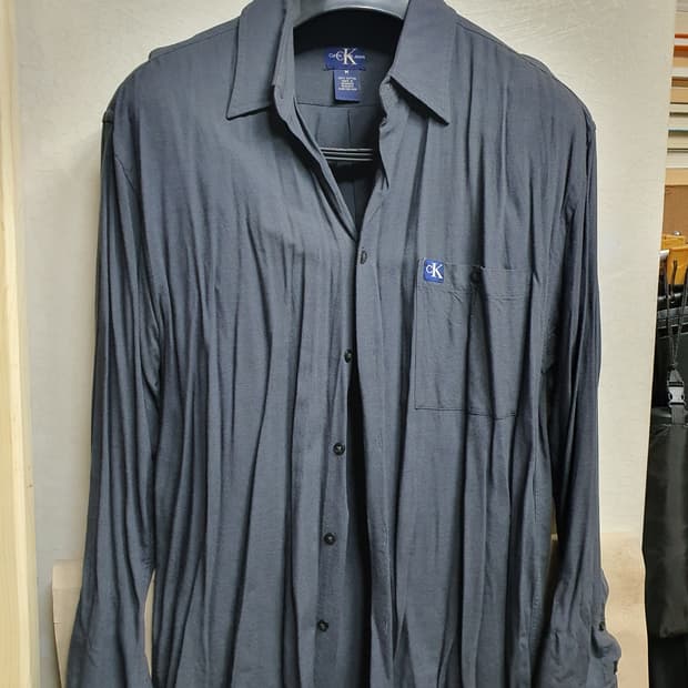 CK 켈빈 클레인 플리츠 셔츠 95