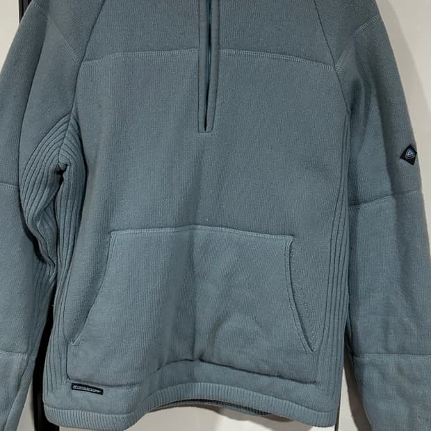 ACG 올 컨디션 기어 하프집업 니트 블루 M