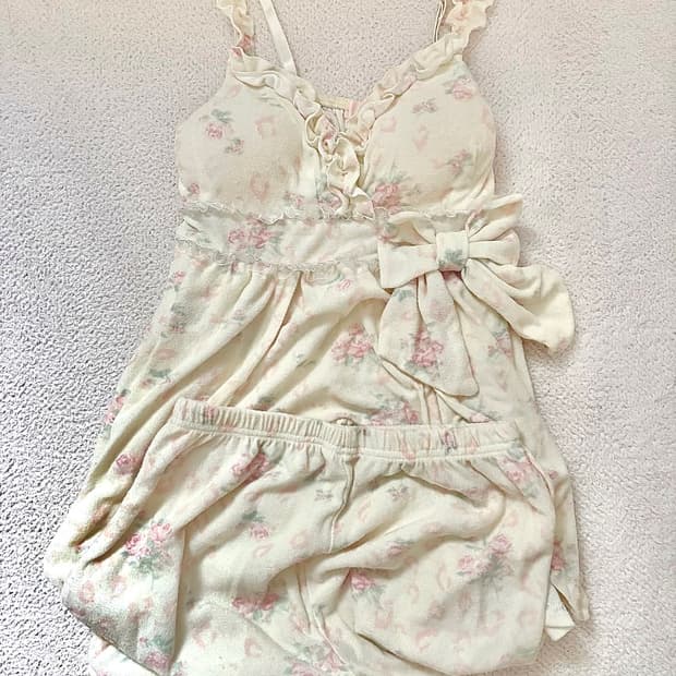 슈가돌 호피 레오파드 플로랄 룸웨어 리즈리사 히메갸루 라떼갸루