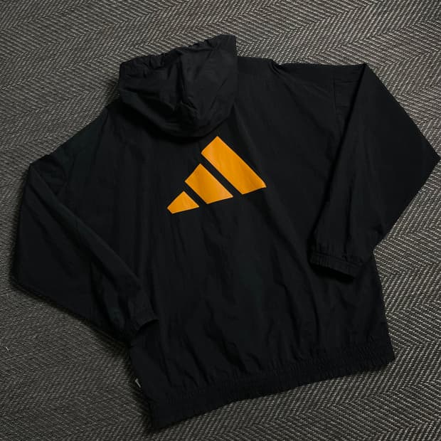 00s 아디다스 올드스쿨 빅로고 러닝 경량 바람막이y 4753