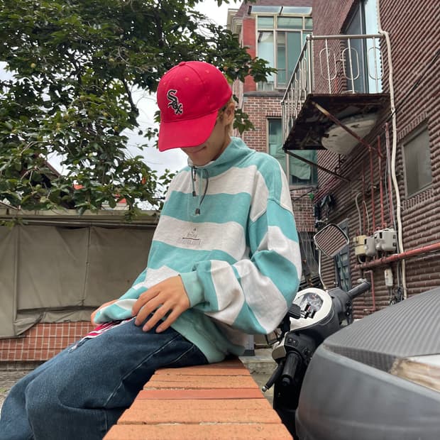 빈티지 시카고 화이트삭스 레드캡