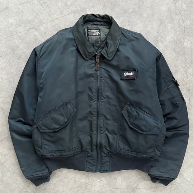 Schott 쇼트 CWU 플라이트 봄버 자켓