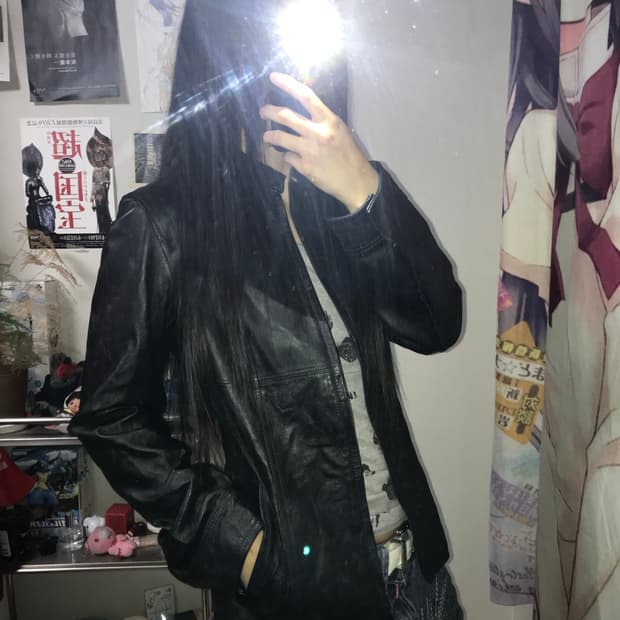 Comme ca ism 레더자켓