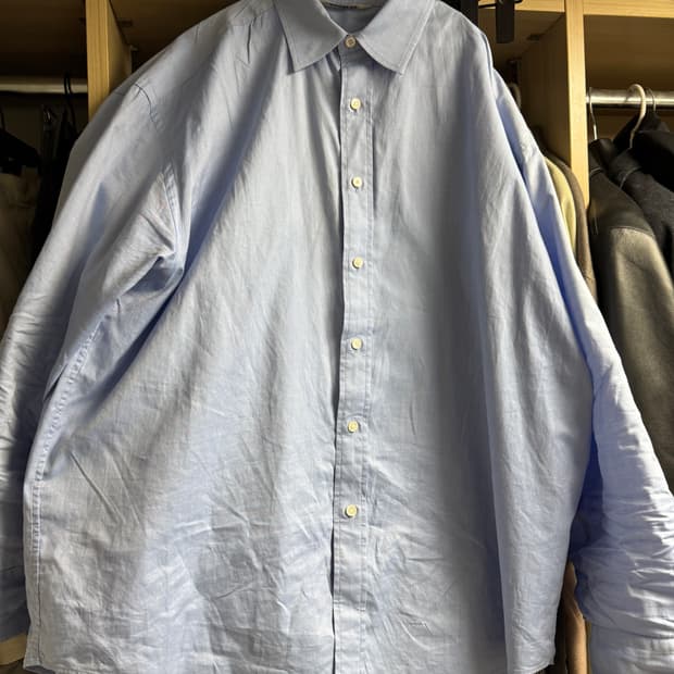 오라리 FINX OX 샴브레이 셔츠 5사이즈