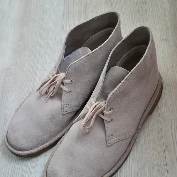 클락스 데저트부츠 샌드 스웨이드 275 사이즈